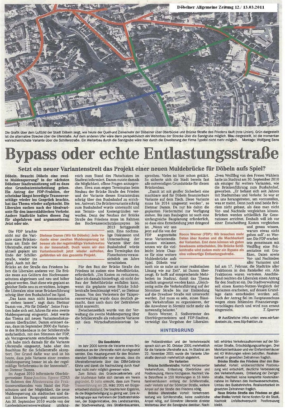 WIR F&Uuml;R D&Ouml;BELN, HANDELN STATT REDEN